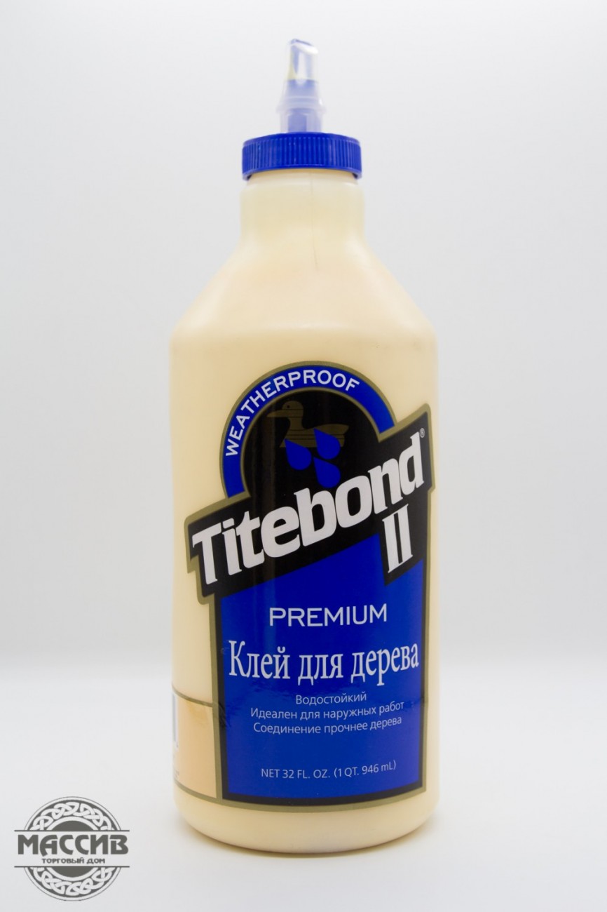 Клей для дерева TiteBond || Premium столярный влагостойкий (946 мл)
