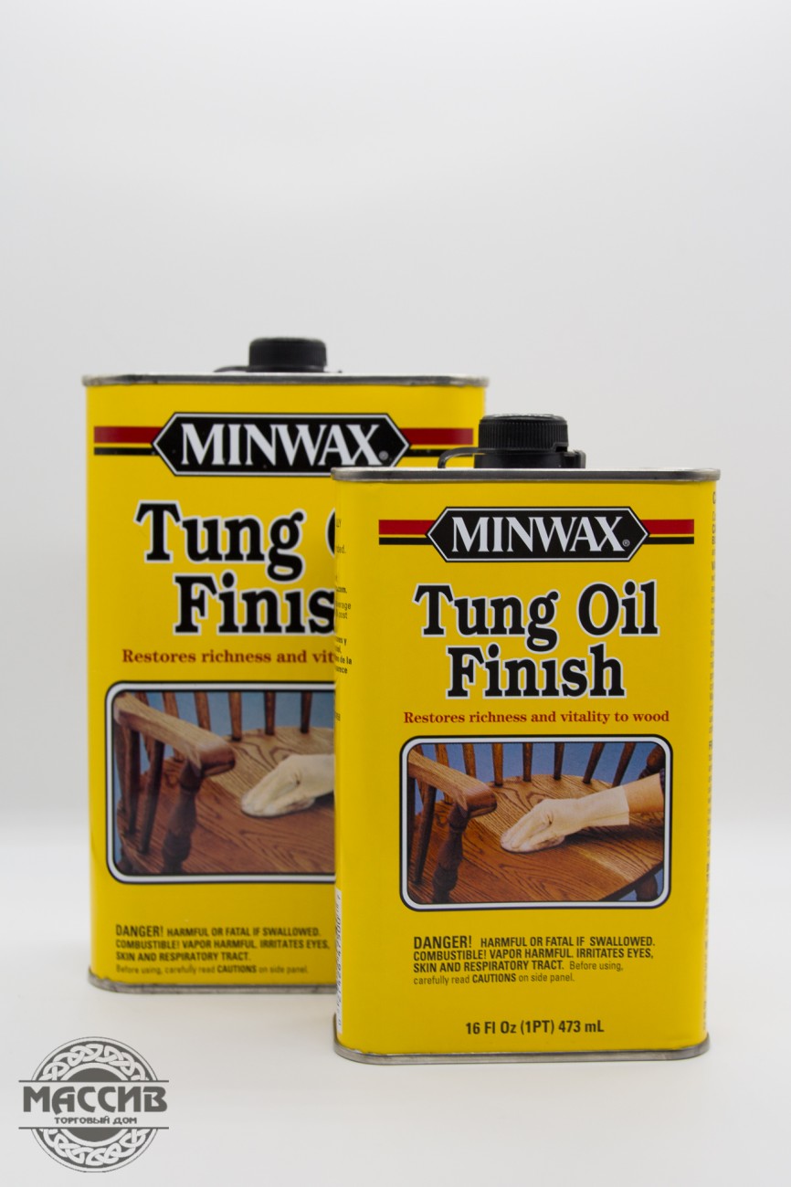 Тунговое масло MinWax (США), для древесины
